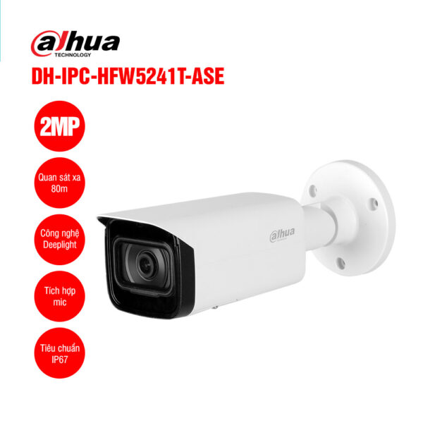 Camera IP 2MP DAHUA DH-IPC-HFW5241T-ASE