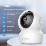 Camera EZVIZ C6N chính hãng, giá rẻ, xoay 360 độ, hình ảnh HD1080P