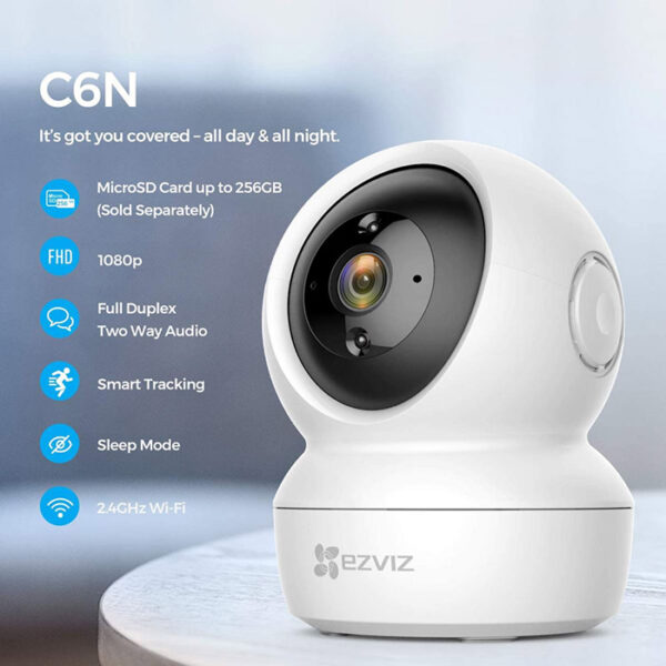 Camera EZVIZ C6N chính hãng, giá rẻ, xoay 360 độ, hình ảnh HD1080P