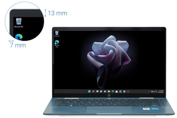 (NB) HP Pavilion X360 14-ek0059TU i3-1215U/8GD4/256GSSD/14.0FHDT/WLax/BT5.2/3C43WHr/W11SL/XANH - Ảnh 7