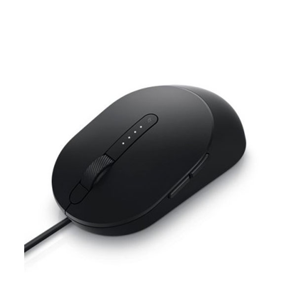 Chuột máy tính có dây Dell Laser Wired Mouse MS3220 - Black/ Titan Gray