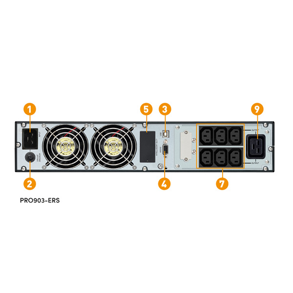 Bộ lưu điện UPS PROLINK PRO903-ERS - Ảnh 2