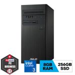 (PC) ASUS S500TE i3-13100/8GB/256GB-SSD/TPM/B760/WiFi6/BT5/KB/M/300W/W11H/3Y-OSS/ĐEN