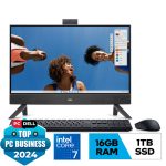 (PC) DELL AIO_24_5430 Core7/16GD4/1TSSD/23.8FHD/WC/ĐEN