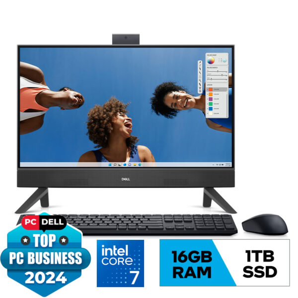 (PC) DELL AIO_24_5430 Core7/16GD4/1TSSD/23.8FHD/WC/ĐEN