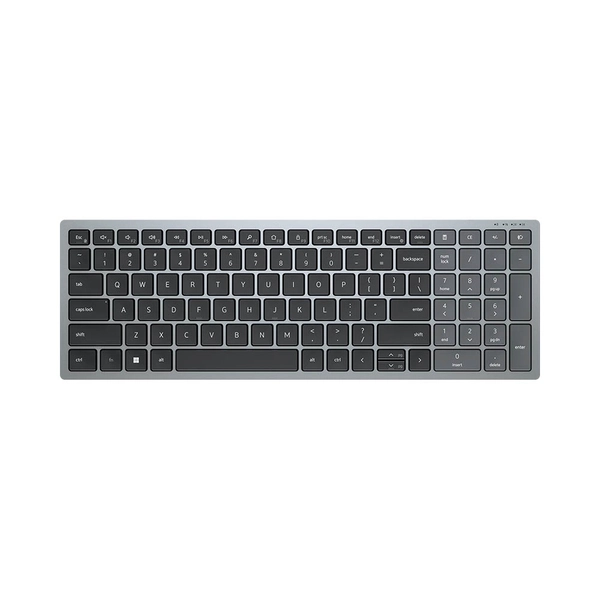 Bàn phím không dây Dell Compact Multi-Device Wireless Keyboard US English - KB740