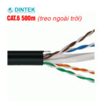 Cáp mạng Dintek CAT.6 500m treo ngoài trời (1101-04017)