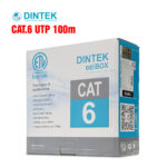 Cáp mạng Dintek CAT.6 UTP 100m (1101-04063)