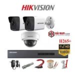 Trọn bộ 3 camera IP Hikvision 2MP giá rẻ [H2023-3IP] - Ảnh 2