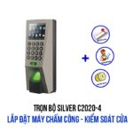 Lắp đặt máy chấm công – kiểm soát cửa Ronald Jack (SILVER C2020-4) - Ảnh 3