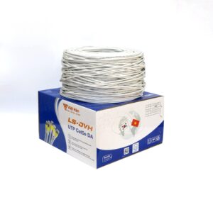 Dây cáp mạng Việt Hàn UTP CAT5E vỏ màu trắng - Ảnh 3