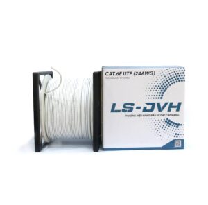 Dây cáp mạng Việt Hàn CAT6E UTP 24AWG vỏ màu trắng - Ảnh 3