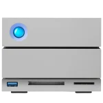 Ổ Cứng Chuyên dụng (RAID) LaCie 2big Dock Thunderbolt 3 USB-C + SRS - 16TB - STLG16000400