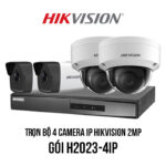 Trọn bộ 4 camera IP Hikvision 2MP giá rẻ [H2023-4IP]