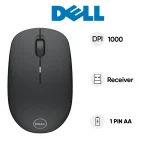 Chuột không dây WM126 Dell Optical Wireless Mouse - Black