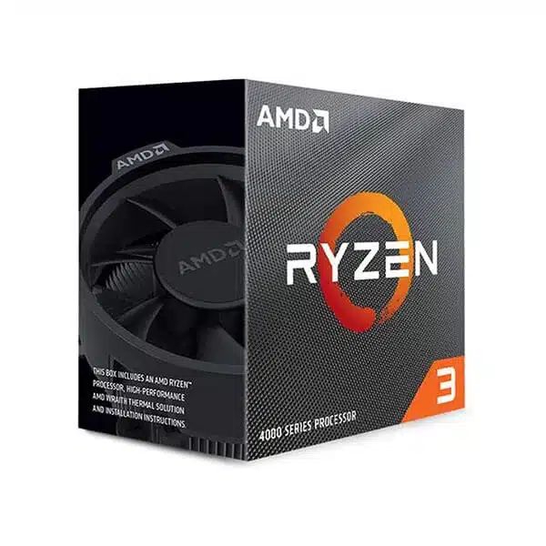 CPU AMD Ryzen 3 4300G (AMD AM4 - 4 Core - 8 Thread - Base 3.8Ghz - Turbo 4.0Ghz - Cache 6MB)