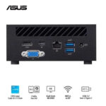 (PC) ASUS PN63-S1 i3-1115G4/Wi-Fi6/BT5.0/LAN/HDD PACKING/VESA MOUNT/nOS/ĐEN - Ảnh 2