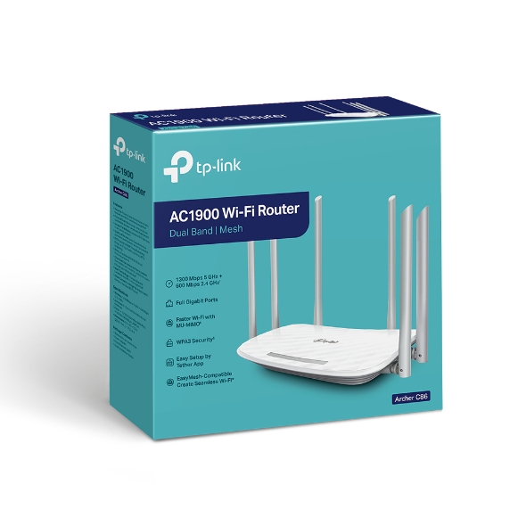 Archer C86 - Router Wi-Fi MU-MIMO AC1900