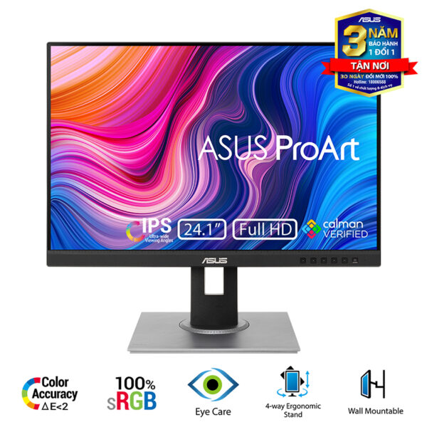 Màn hình đồ họa Asus ProArt PA278CV/P (27.0Inch/ 2K (2560x1440)/ 5ms/ 75HZ/ 350cd/m2/ IPS/ Loa/ USB-C)