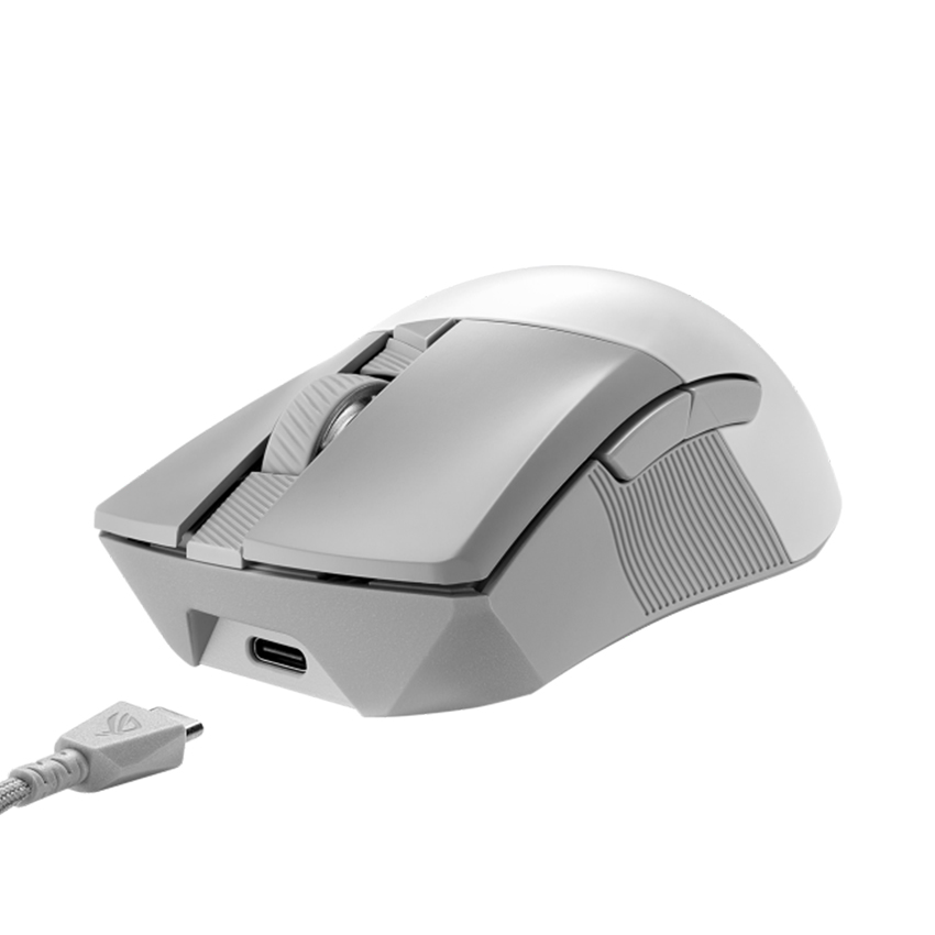 Chuột Asus Rog Gladius III Wireless Aimpoint-Trắng - Ảnh 4