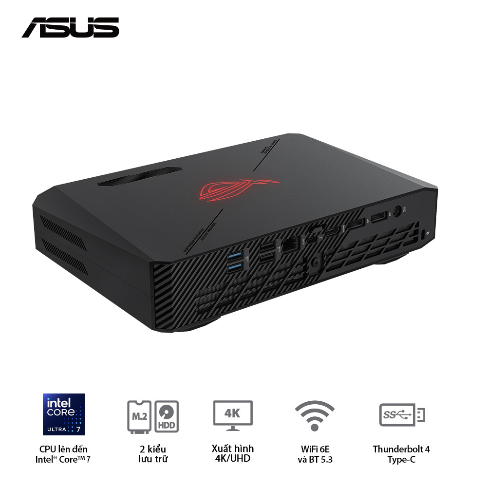 NUC ROG Intel (U7 155H)/8GD5*2/512SSD/Killer Wifi6E/Win11/ RTX 4060 - Ảnh 8