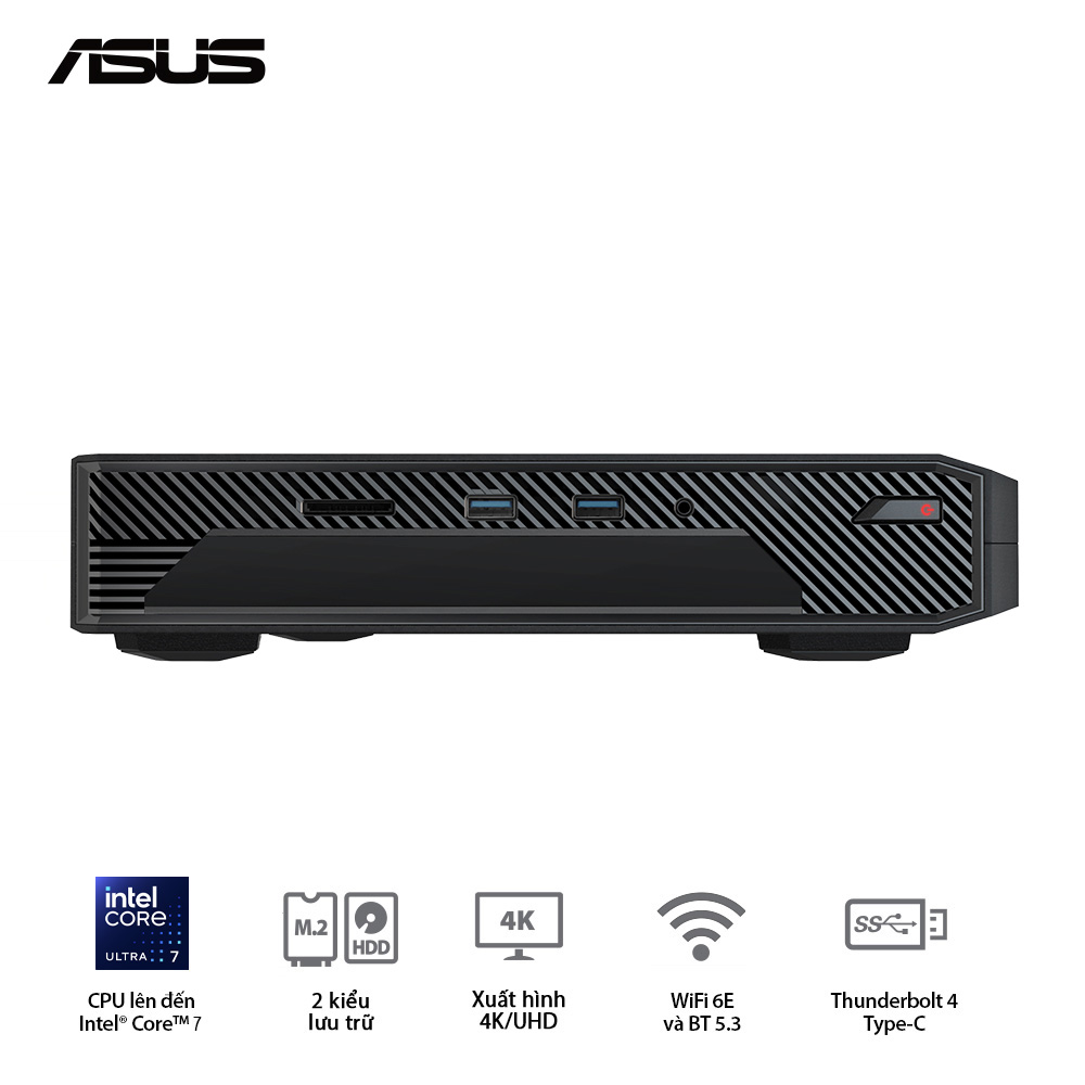 NUC ROG Intel (U7 155H)/2xDDR5-5600/3x Gen4 NVMe/  Killer Wifi6E/ RTX 4060/ Non ROG Logo - Ảnh 9