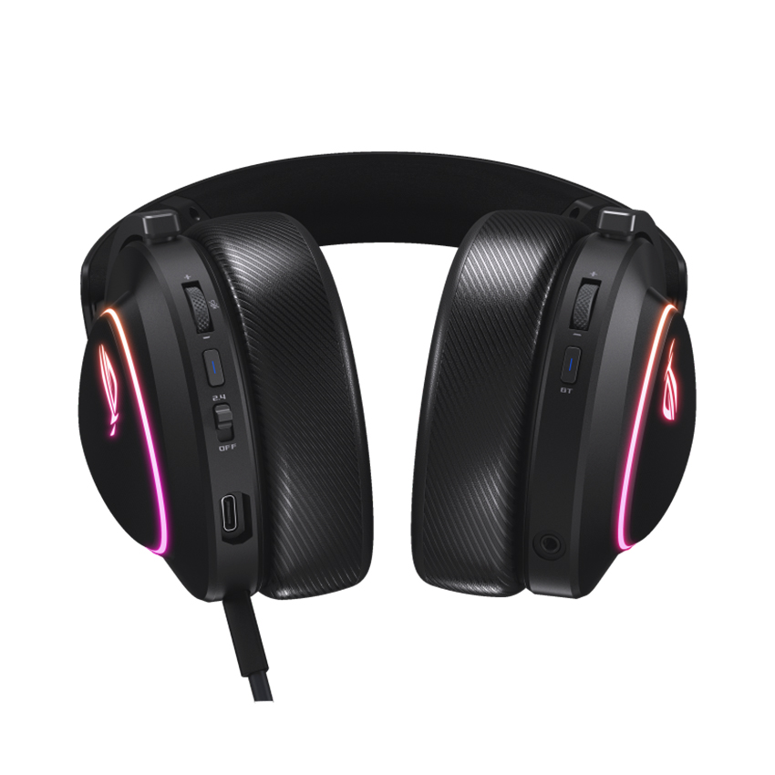 Tai nghe Asus ROG Delta II Wireless-Đen - Ảnh 3