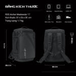 BP2703 ROG ARCHER WEEKENDER/17/BK/2 IN 1 - Ảnh 20
