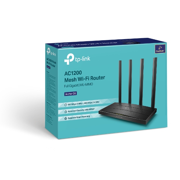 Archer C6 - Router Gigabit MU-MIMO Không Dây AC1200