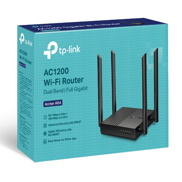 Archer A64 - Router WiFi AC1200 MU-MIMO