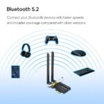 Archer TX50E - Bộ Chuyển Đổi PCIe Bluetooth 5.0 Wi-Fi 6 AX3000 - Ảnh 4