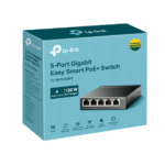 TL-SG105MPE - Công tắc thông minh 5 cổng Gigabit Easy với 4 cổng PoE+ - Ảnh 3