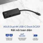 (LK)ASUS Dual 4K USB-C Dock DC201