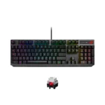 Bàn phím ASUS ROG STRIX SCOPE RX USB/RGB/RD SW/ĐEN 90MP0240-BKUA00