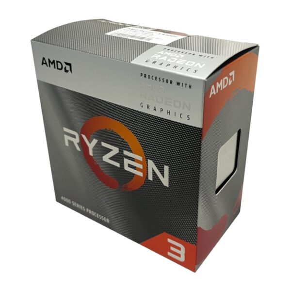 CPU AMD Ryzen 3 4100 (3.8 GHz turbo upto 4.0GHz / 11MB / 4 Cores, 8 Threads / 65W / Socket AM4)