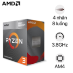 CPU AMD Ryzen 3 4300G (AMD AM4 - 4 Core - 8 Thread - Base 3.8Ghz - Turbo 4.0Ghz - Cache 6MB) - Ảnh 2