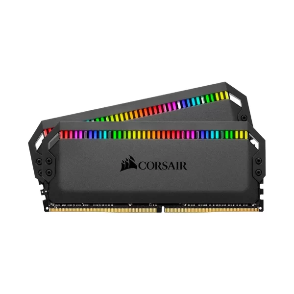 RAM Corsair DDR4, 3200MHz 32GB (2x16GB) DIMM, CL16, DOMINATOR PLATINUM RGB Black Heatspreader, RGB LED