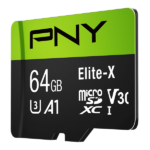 Thẻ nhớ MicroSD PNY Elite-X 64GB/128GB / Class 10, UHS-I, U3,Transfer speed up to 100MB/s P-SDU64GU3100EX-GE