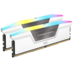 RAM desktop CORSAIR DDR5,5600MHz 32GB 2x16GB DIMM,VENGEANCE RGB DDR5 White Heatspreader,RGB LED,1.25V (2 x 16GB) DDR5 5600MHz (CMH32GX5M2B5600C40W) - Ảnh 2