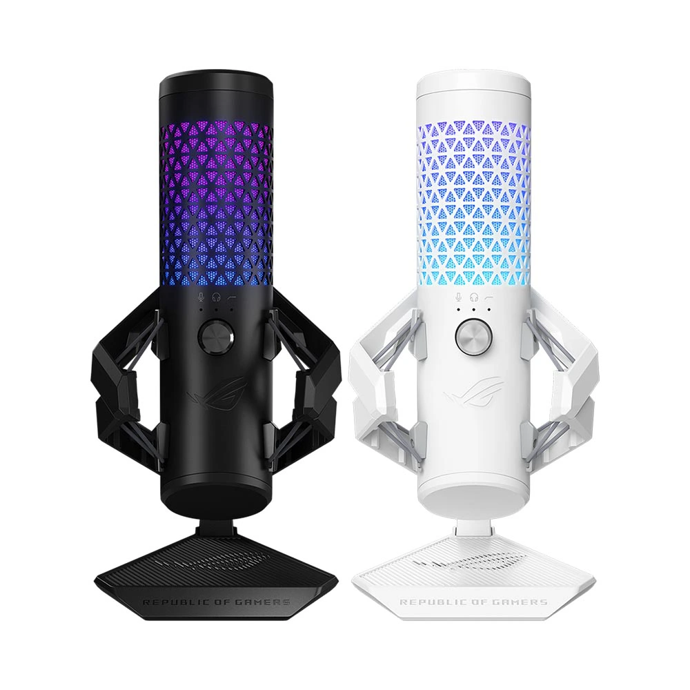 thiet-bi-stream-microphone-asus-rog-carnyx-professional-cardioid-condenser-001 Thiết bị Stream Microphone ASUS ROG Carnyx Professional Cardioid Condenser-Trắng/Đen-90YH03Z0-BAUA10 - Ảnh 1