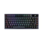 Bàn phím Gaming không dây ASUS ROG AZOTH NX WL/BT/USB/Red Switch/OLED-SCR/ĐEN(90MP0316-BKUA01)