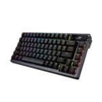 Bàn phím Gaming không dây ASUS ROG AZOTH NX WL/BT/USB/Red Switch/OLED-SCR/ĐEN(90MP0316-BKUA01) - Ảnh 3