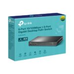 TL-SL1311P - Bộ chuyển mạch máy tính để bàn Gigabit 8 cổng 10/100Mbps + 3 cổng với PoE+ 8 cổng - Ảnh 6