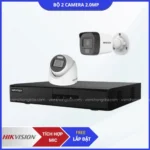 Bộ 2 Mắt Camera HIKVISION 2.0mp – Thu Tiếng - Ảnh 2