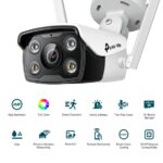 VIGI C340-W - V1 VIGI 4MP Camera WiFi Bullet ngoài trời Full-Color - Ảnh 2