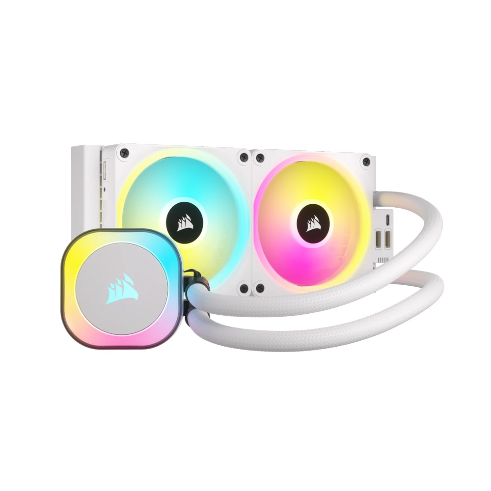 Tản nhiệt nước Corsair iCUE LINK H100i RGB Black/White - Ảnh 3