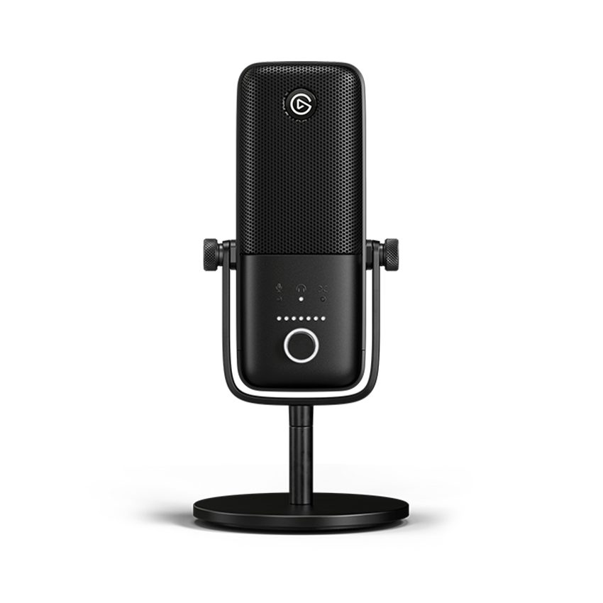 55856_elgato_wave_3__4_ Microphone Elgato Wave 3 Black/White - Ảnh 1