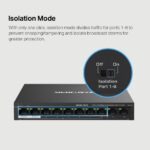 MS110P - Switch 10 cổng 10/100Mbps với 8 cổng PoE+ - Ảnh 4