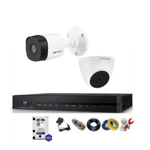 Bộ 2 Mắt Camera KBVISION 2.0mp