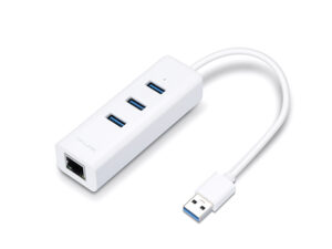 UE330 - Bộ Chia Cổng USB-A ra 3 cổng USB-A 3.0 & Mạng Gigabit Ethernet